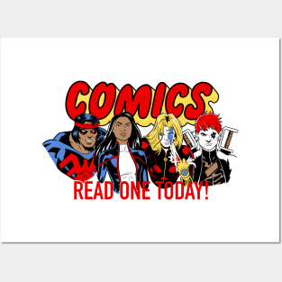 Comics Read One Today Series 4 Posters and Art